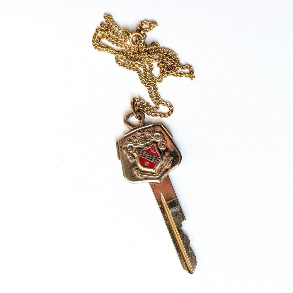 Vintage Mid-Century Buick Custom Car Key Necklace